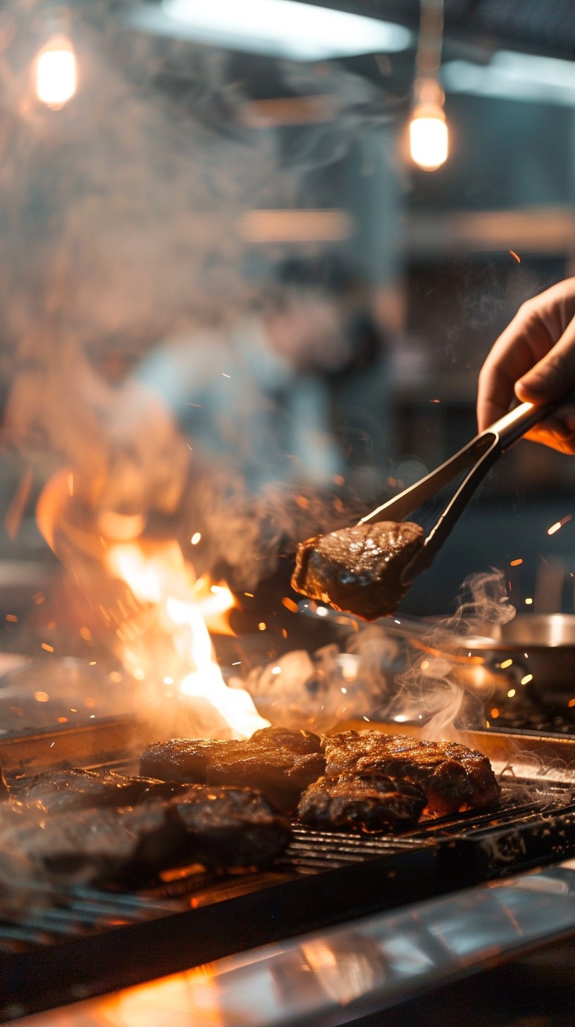 fiery-cooking-moment-stockcake